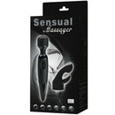 Baile sensual massager masajeador con cabezal intercambiable-6