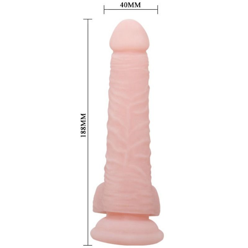 Baile super dildo realistico natural 18.8 cm-2