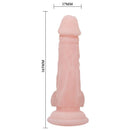 Baile super dildo realistico natural 16.5 cm-1