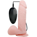 Vibrador realistico oliver con funcion rotacion-0
