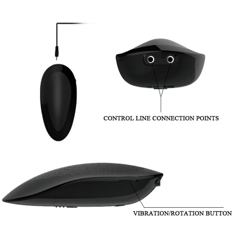 Vibrador realistico oliver con funcion rotacion-5