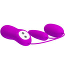 Pretty love irma huevo vibrador doble-2