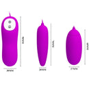 Pretty love irma huevo vibrador doble-3