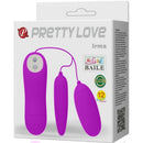Pretty love irma huevo vibrador doble-5