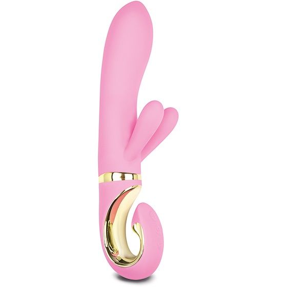 Giocattoli divertenti grabbit vibratore rosa-0