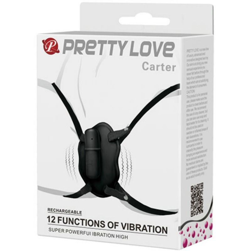 Pretty love strap on con bala vibradora carter-6