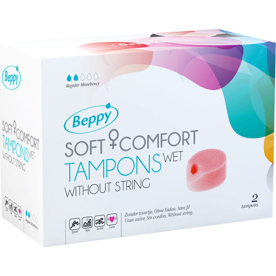 Beppy soft comfort tampons wet 2unitÀ