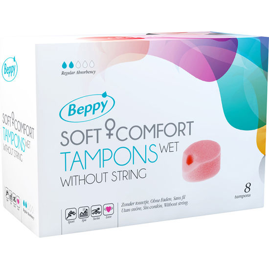 Beppy soft comfort tamponi bagnato 8 unitÀ