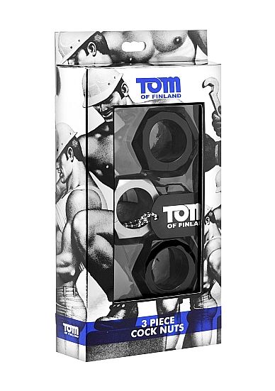 Tom of finland 3 pezzi cock ring-1
