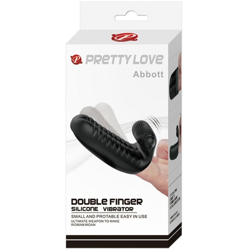 Pretty love abbott dedal estimulador negro-5