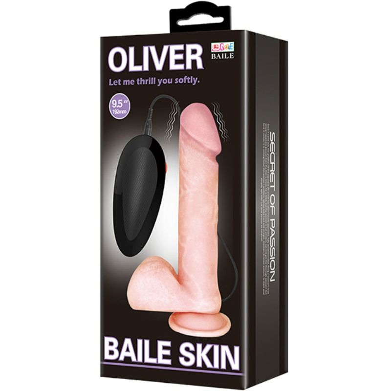 Pretty love oliver dildo realistico con vibracion-6