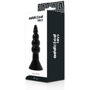 Addicted toys plug anale 17cm nero-1