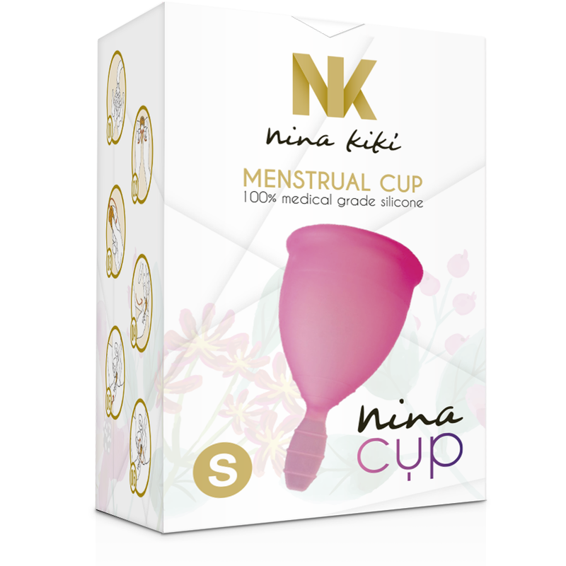 Coppa menstruale nina taglia s rosa-6