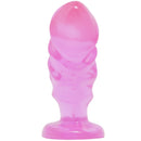 Baile plug anal unisex con ventosa rosa-1