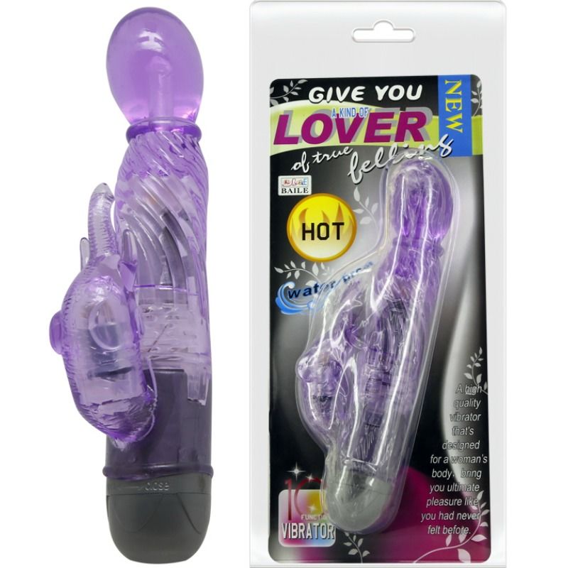 Give you a kind of lover vibrador con rabbit lila 10 modos-1
