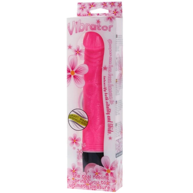 Baile vibrator multi-speed 21.5 cm pink-2