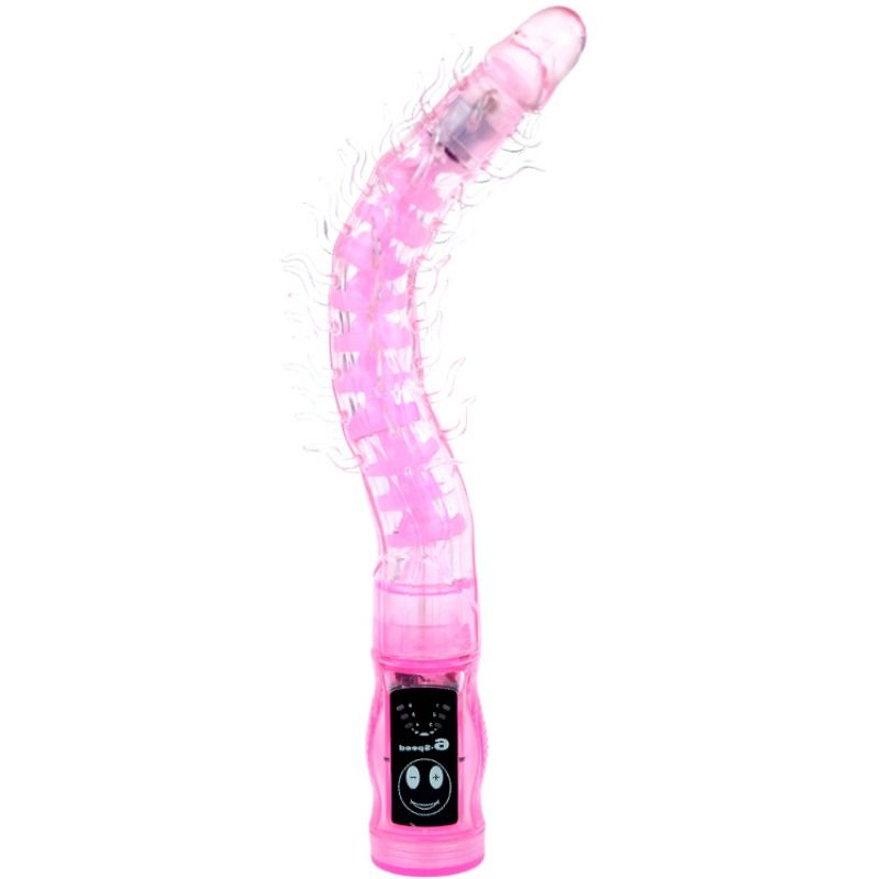 Vibratore flessibile baile thorn rosa-0