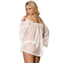 Subblime babydoll bianco manica svasata s / m-2