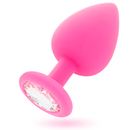 Intenso shelki l plug anale rosa caldo-0