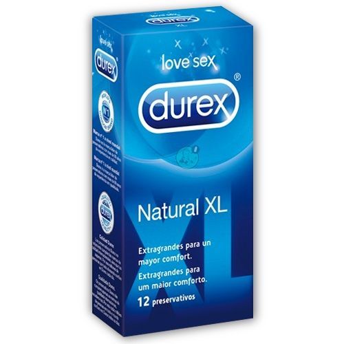 Durex natural xl 12 unità-1
