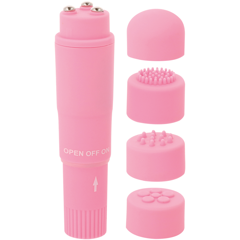 Glossy pocket  kurt masajeador rosa-2