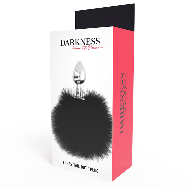Darkness extra feel bunny tail buttplug  7cm-3
