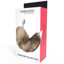 Darkness  tail butt plug silver-1