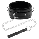 Darkness padded metal locking posture collar-1