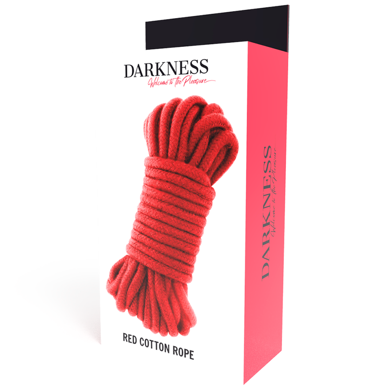 Darkness kinbaku rope 5 m - red-3