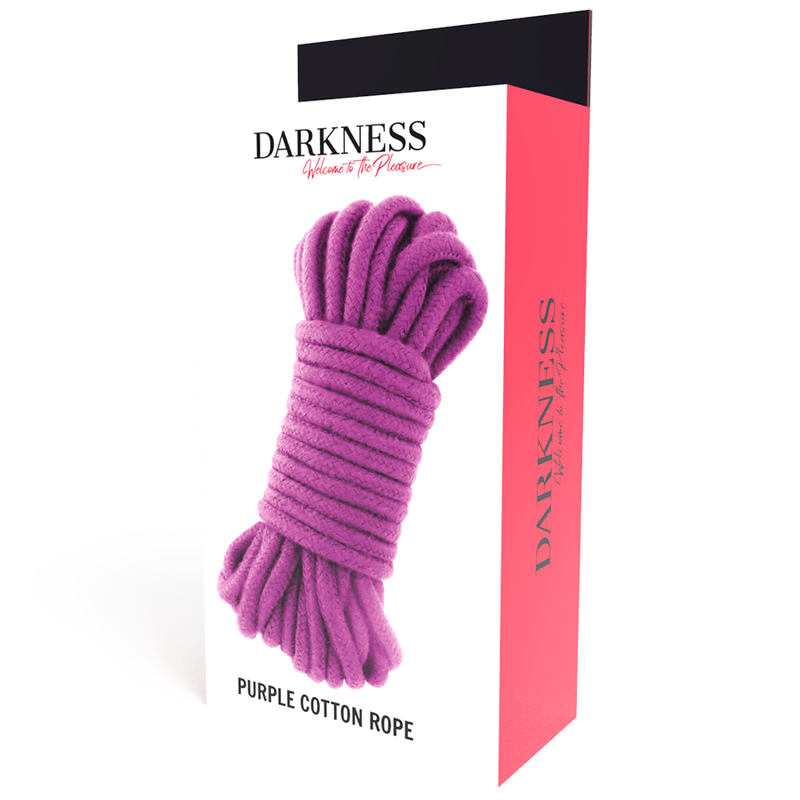 Darkness kinbaku rope 5 m - purple-3