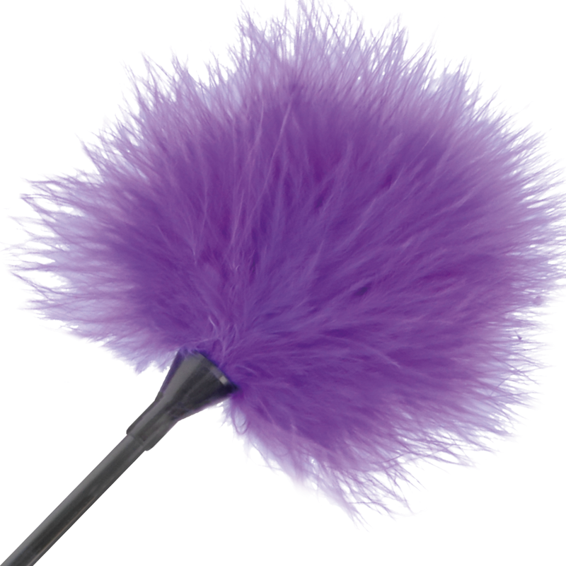 Darkness purple feather 42cm-1