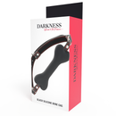 Darkness bone gag silicone black-3