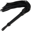 Darkness black flogger 42cm pelle-0