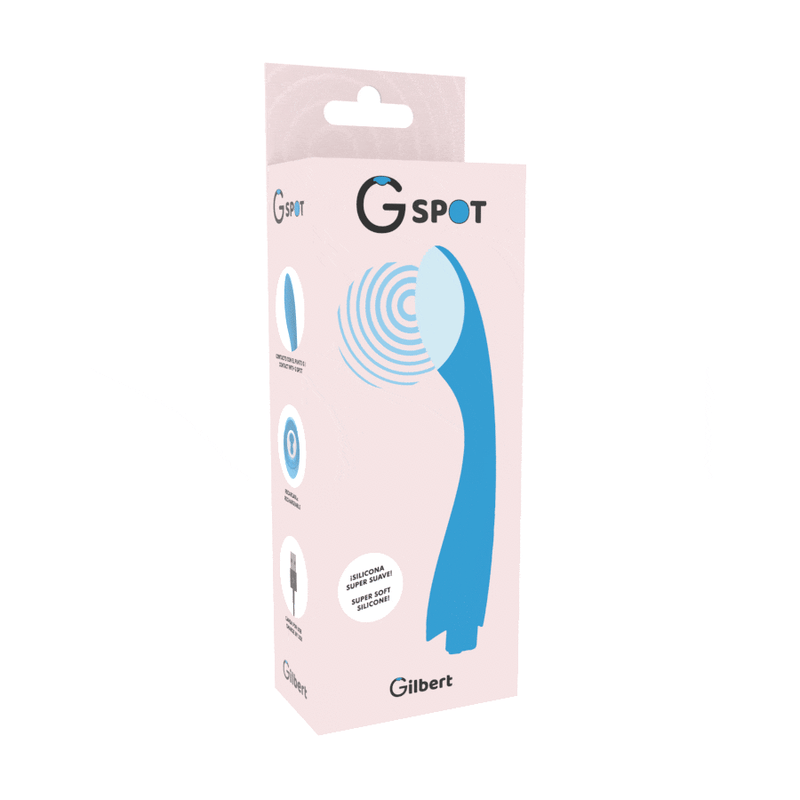 Vibratore g-spot gylbert blu turchese g-spot-2