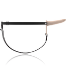 Fetish submissive arnés silicona flesh 15cm-1