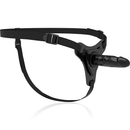 Fetish submissive arnés silicona negro realistic 15 cm-3