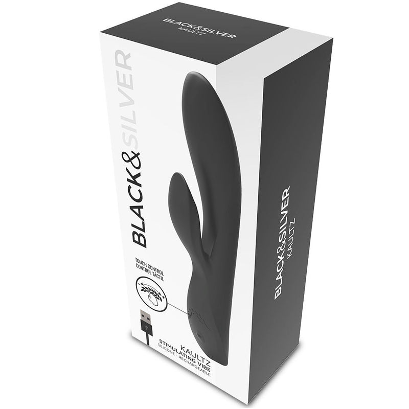 Black&silver kaultz vibrator touch control-2