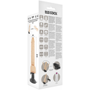 Basecock realistic vibratore telecomando naturale 19,5 cm-4