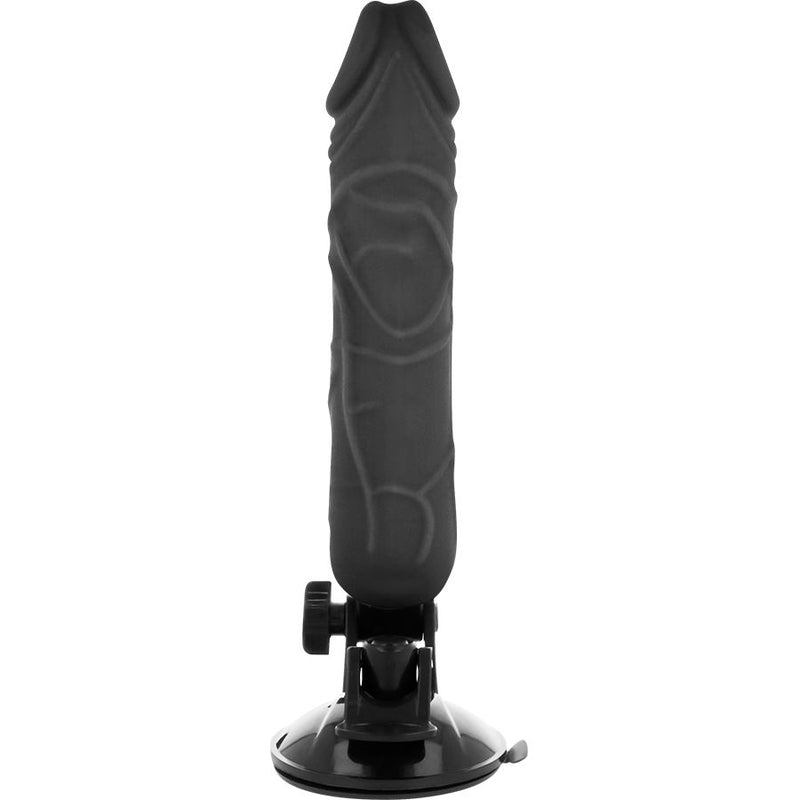 Basecock vibratore realistico telecomando nero 20 cm-1