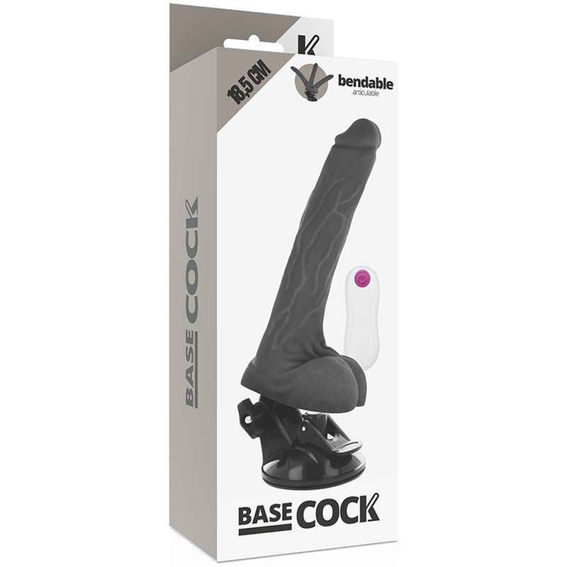 Basecock telecomando realistico pieghevole nero 18,5 cm-4