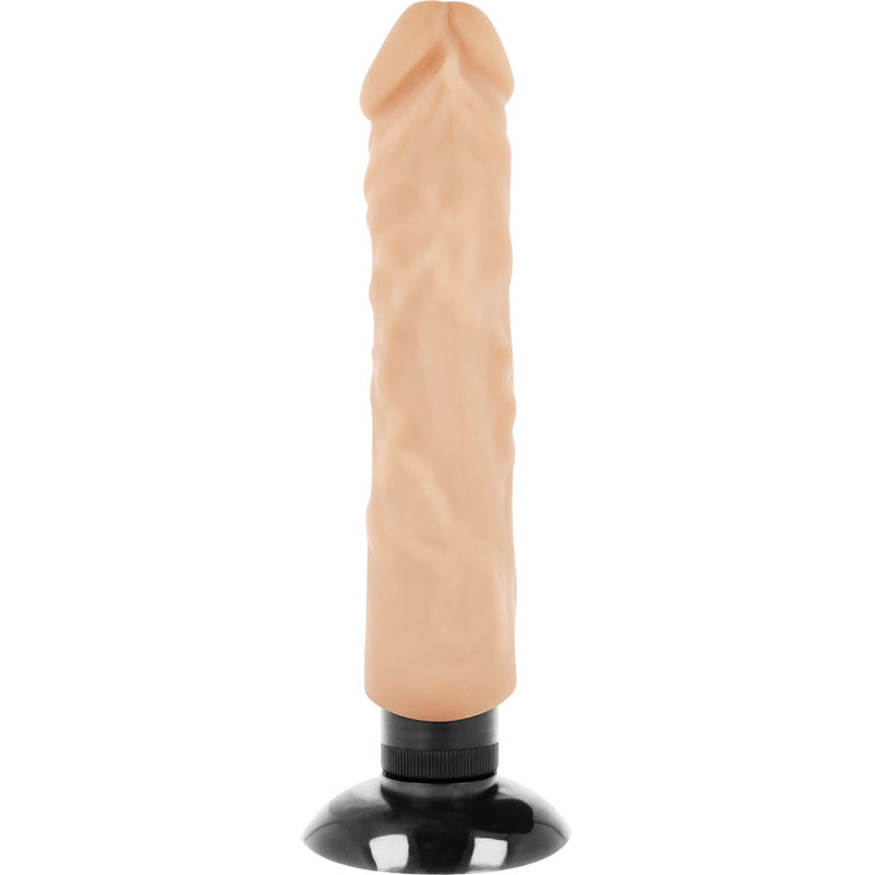 Basecock realistic vibrator 2-1 carne 20cm-2