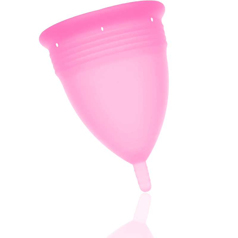 Coppa menstruale taglia s colore rosa silicone fda