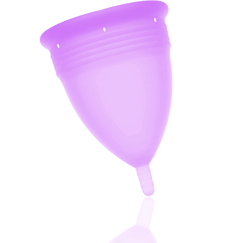 Coppa menstruale stercup taglia s colore viola silicone fda