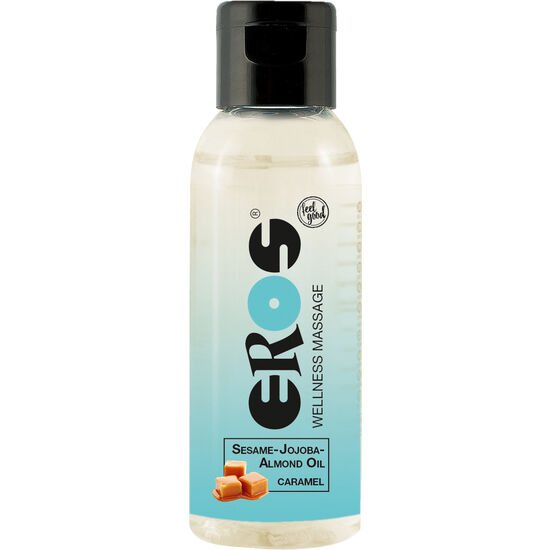 Eros wellness massage oil caramel 50 ml-0