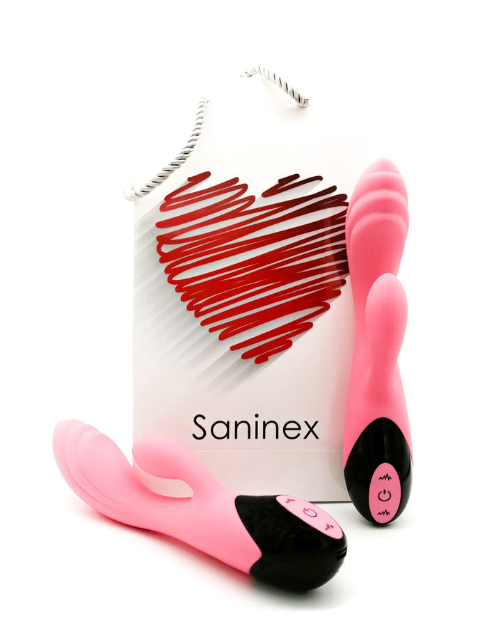 Vibratore saninex swan rosa-0