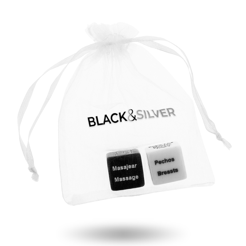 Black&silver dice for couples es/en-1