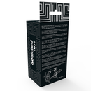 Addicted toys plug anale con doppio anello del pene e testicoli neri-3