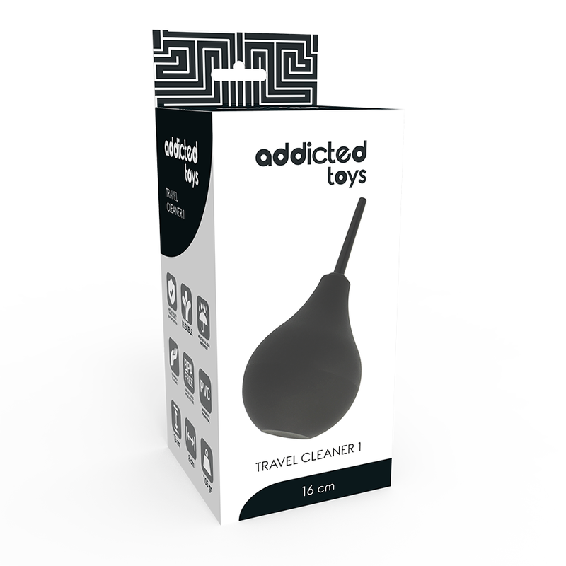 Addicted toys limpiador anal negro-4