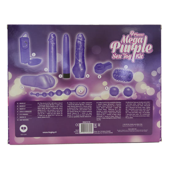 Solo per te kit giocattolo sesso mega viola-2