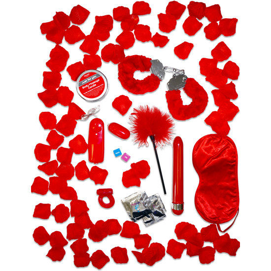 Solo per te rosso set regalo romantico-2